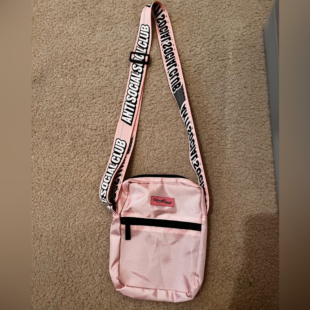Anti Social Social Club Pink crossbody bag
